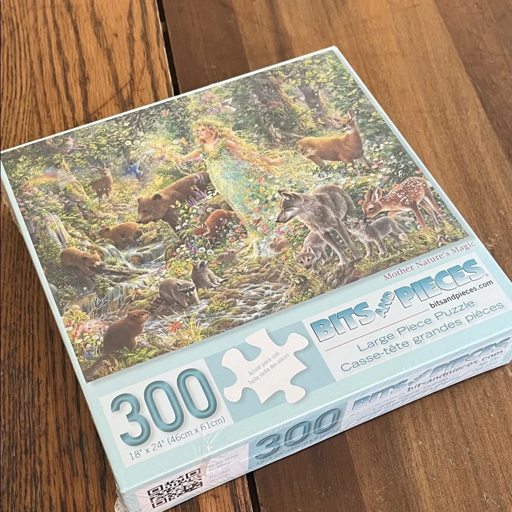 Bits and Pieces 300 Piece Puzzle Mother Nature magic